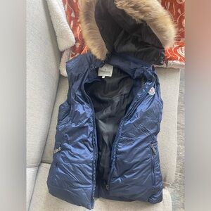 Moncler women’s vest. Size 1. Used. Good condition.